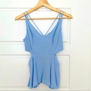 Topshop Tank with Cutouts